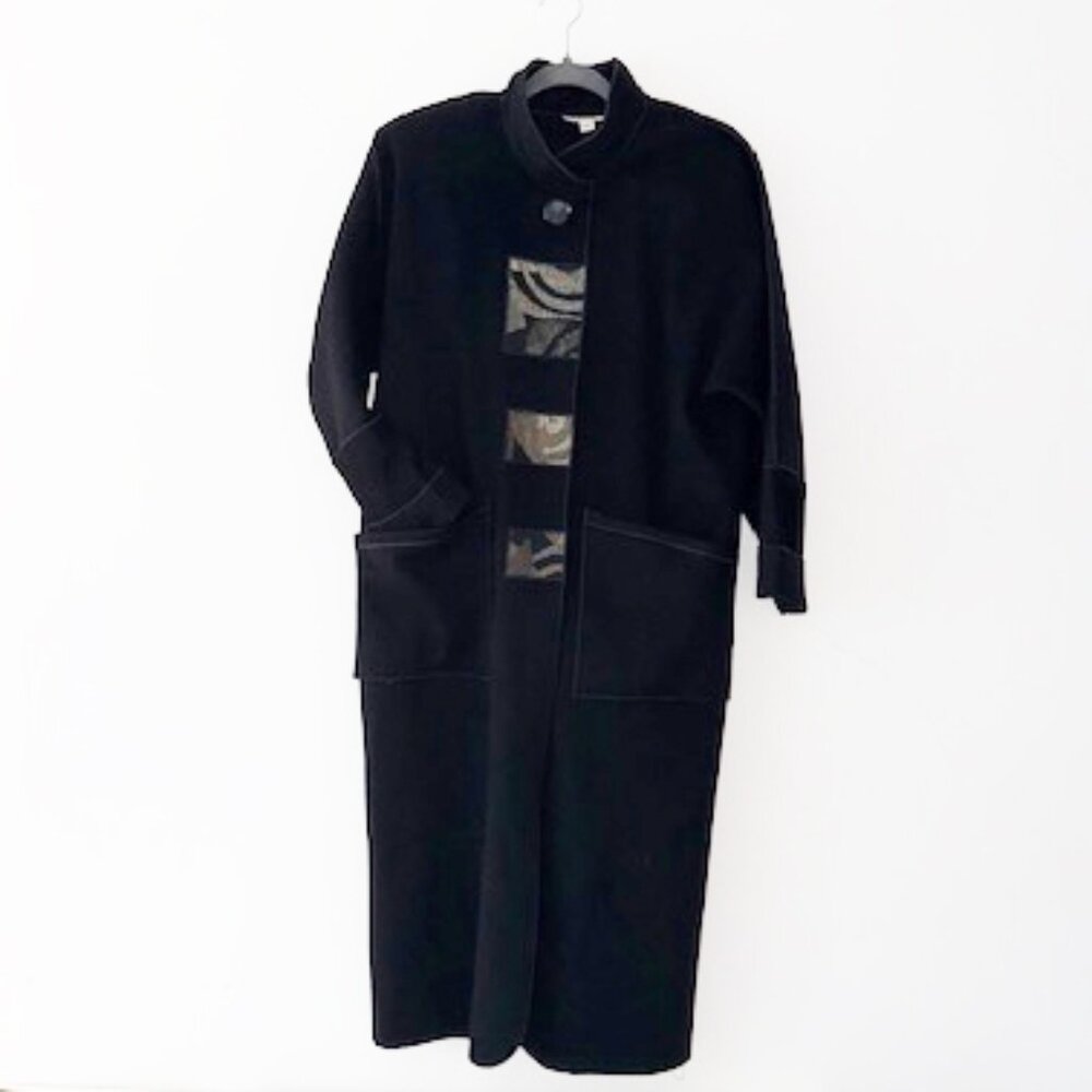 Vintage Gloria Walsh long wool coat
